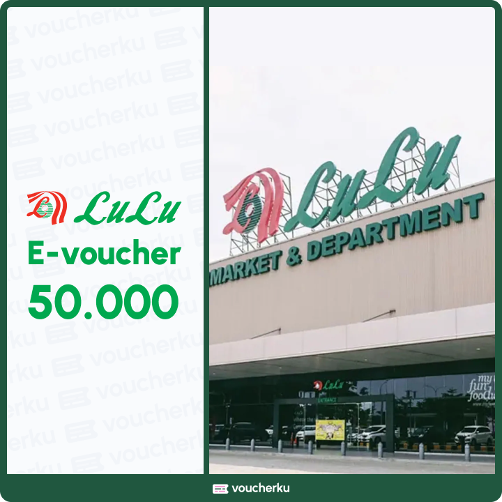 Produk Voucher Lulu Hypermarket 50.000